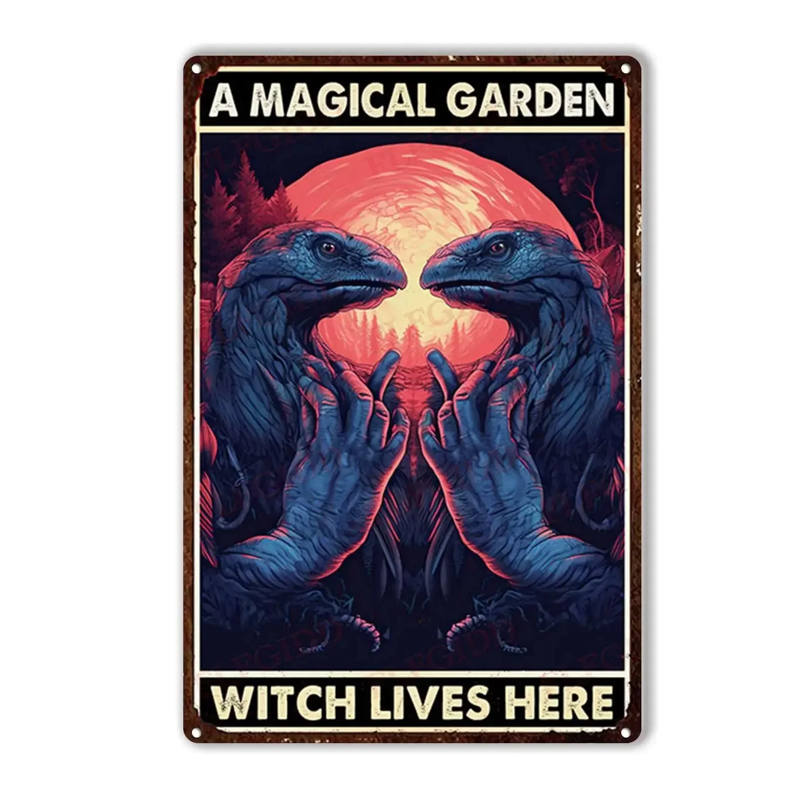 Bar Tin Sign A magical garden witch lives here for Cafe Bar Pub Beer Bar Decor Art Tin Signs 8x12inch-Tin Sign
Bar Tin Sign A magical garden witch lives here for Cafe Bar Pub Beer Bar Decor Art Tin Signs 8x12inch-Tin Sign