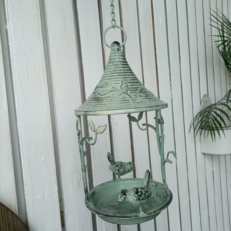 Iron Bird Feeder Rainproof Windproof Hanging Style Pet Bird Feeder for Various Pet Birds Feeding Supplies Outdoor Garden Decor
Iron Bird Feeder Rainproof Windproof Hanging Style Pet Bird Feeder for Various Pet Birds Feeding Supplies Outdoor Garden Decor