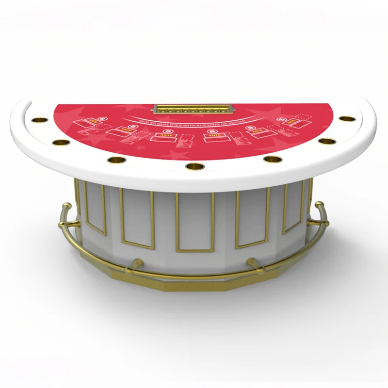 Wholesale Casino Grade Gambling High Quality Customized 8 Seat Antique Professional Wood Black Jack Poker Pro Table Premium Sale
Wholesale Casino Grade Gambling High Quality Customized 8 Seat Antique Professional Wood Black Jack Poker Pro Table Premium Sale