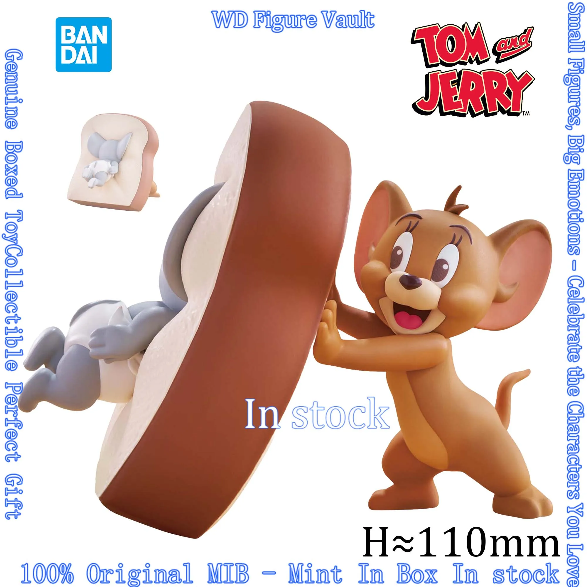 In stock Bandai Tom and Jerry Big Soft Vinyl Figure-Yummy Bread-Tuffy PVC soft rubber Figures Anime Model Genuine Boxed Toy Gift
In stock Bandai Tom and Jerry Big Soft Vinyl Figure-Yummy Bread-Tuffy PVC soft rubber Figures Anime Model Genuine Boxed Toy Gift