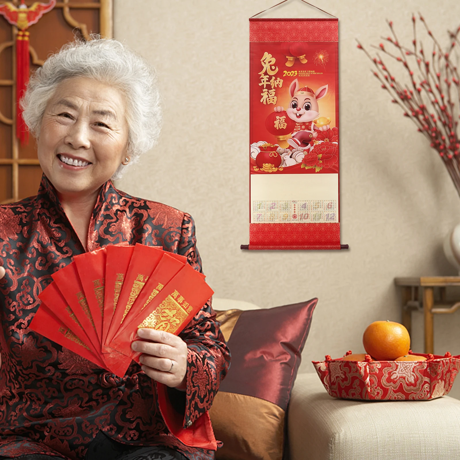 Traditional Chinese Calendar 2023 Hanging Wall Calendar Exquisite Lunar Date Gift for Family Friends Home Supply Decor
Traditional Chinese Calendar 2023 Hanging Wall Calendar Exquisite Lunar Date Gift for Family Friends Home Supply Decor