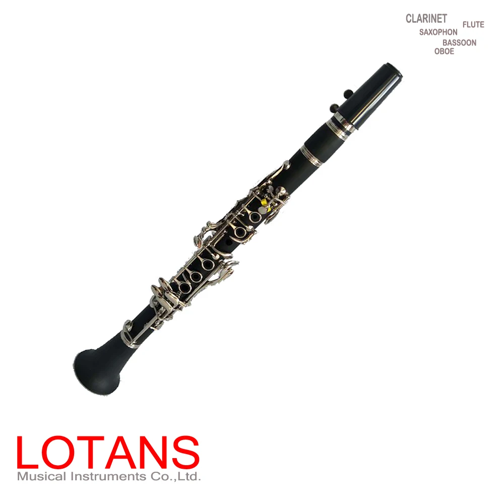 Custom Logo Wooden Electric Clarinet Nickel Plated 17 Keys Eb Clarinet for Beginners
Custom Logo Wooden Electric Clarinet Nickel Plated 17 Keys Eb Clarinet for Beginners