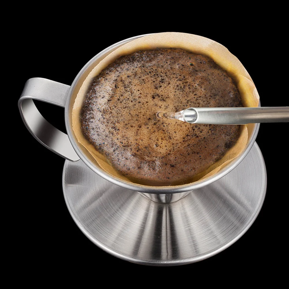Reusable Coffee Filter Stainless Steel Strainer Precision Funnel Home Use Durable Machine Compatible Cone Shape Tea Tool
Reusable Coffee Filter Stainless Steel Strainer Precision Funnel Home Use Durable Machine Compatible Cone Shape Tea Tool