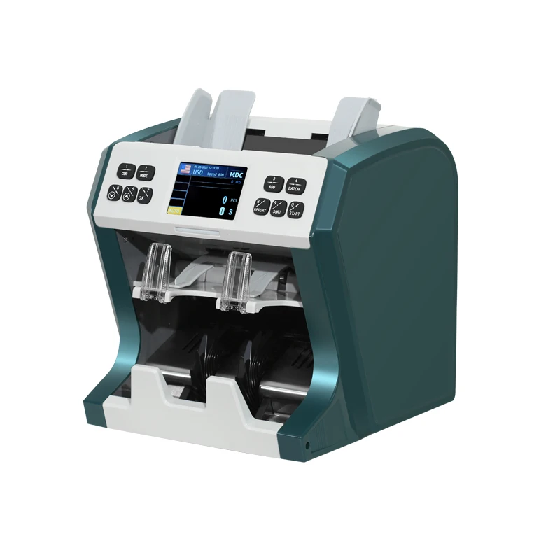 Feelteck Two Pocket Sorter Mix Counting Banknote Value Counting Machine Fitness For Bill Counters
Feelteck Two Pocket Sorter Mix Counting Banknote Value Counting Machine Fitness For Bill Counters