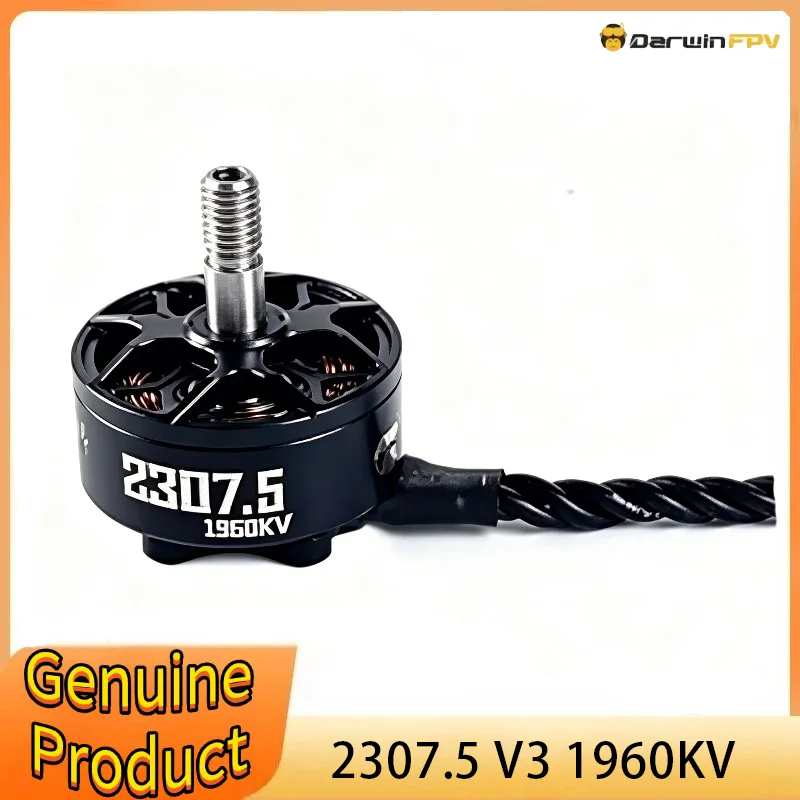 DarwinFPV 2307.5 1960KV V2 Version Motor DroneTraverser for Hulk II Waterproof RC Drone FPV Racing Multirotor Accessories RC DIY
DarwinFPV 2307.5 1960KV V2 Version Motor DroneTraverser for Hulk II Waterproof RC Drone FPV Racing Multirotor Accessories RC DIY