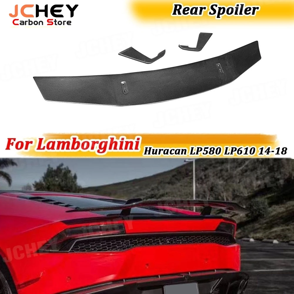 JCHEY Carbon Fiber Car Rear Spoiler Wings For Lamborghini Huracan LP580 LP610 2014-2018 Spoiler Car Bodykit Spoiler FRP
JCHEY Carbon Fiber Car Rear Spoiler Wings For Lamborghini Huracan LP580 LP610 2014-2018 Spoiler Car Bodykit Spoiler FRP