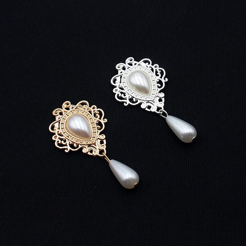10pcs 26*50mm Waterdrop Metal Pearl Handmade DIY Pendant Button Wedding Bow Jewelry Handmade Sewing Accessories
10pcs 26*50mm Waterdrop Metal Pearl Handmade DIY Pendant Button Wedding Bow Jewelry Handmade Sewing Accessories
