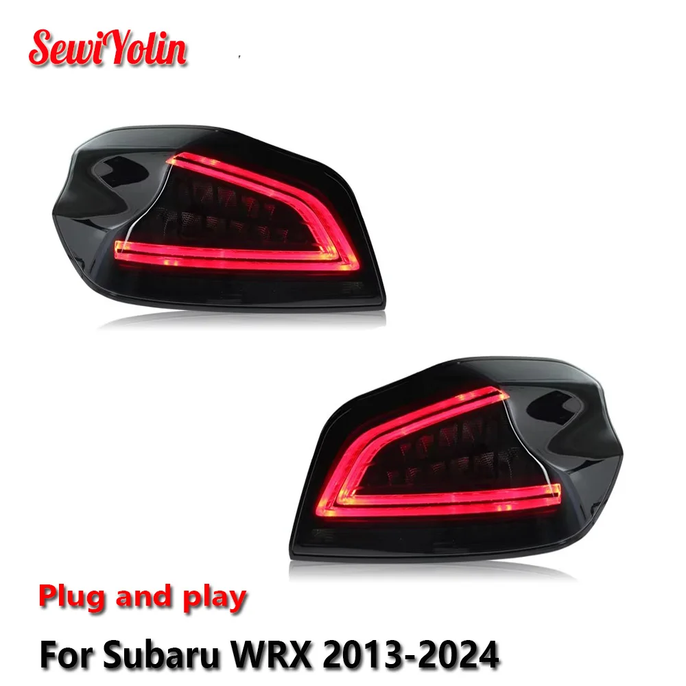Car LED Tail Light Accessories For Subaru WRX 2013-2024 Auto Rear Fog DRL Brake Turn Signal Lamp Plug and Play
Car LED Tail Light Accessories For Subaru WRX 2013-2024 Auto Rear Fog DRL Brake Turn Signal Lamp Plug and Play
