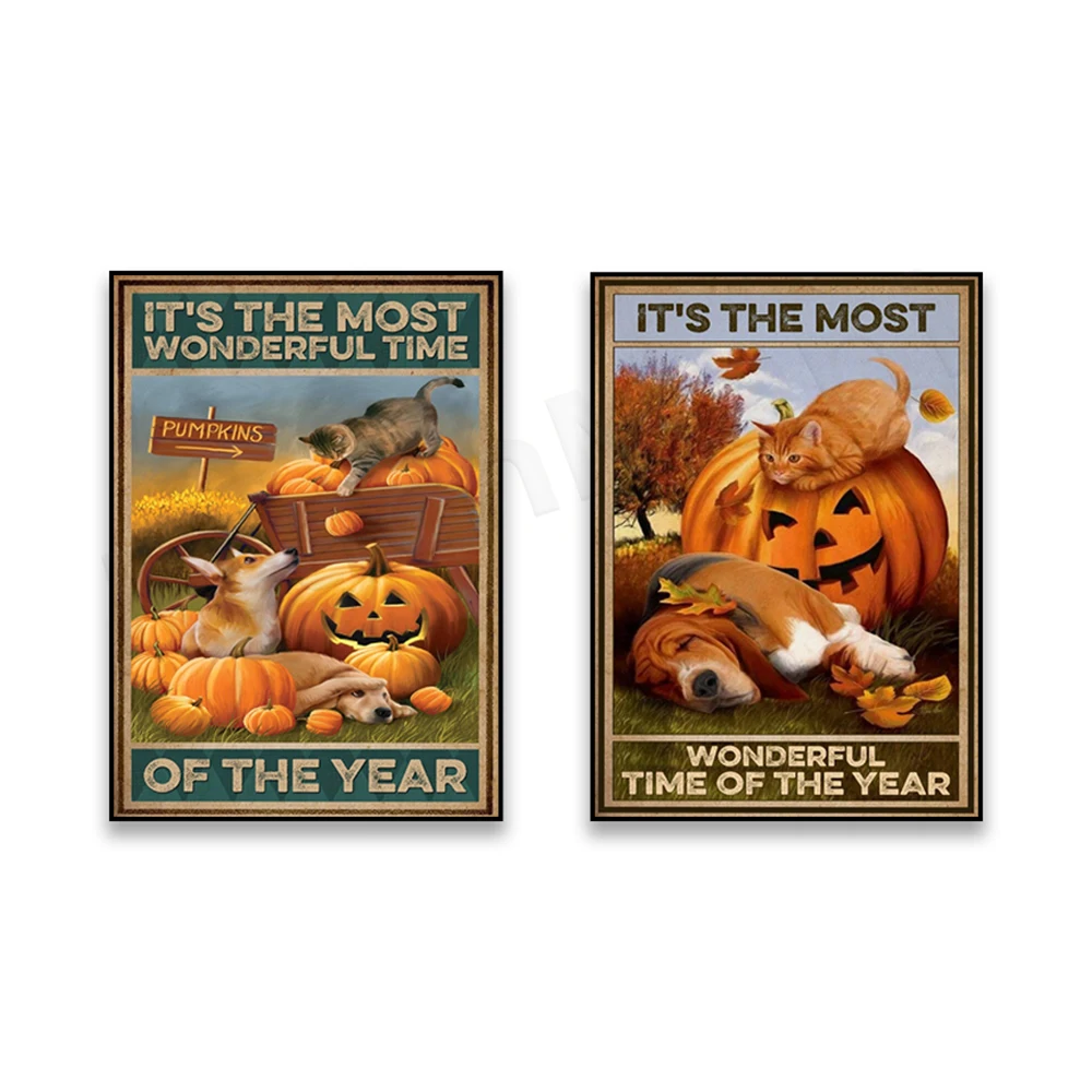 It's the most wonderful time of year poster, thanksgiving poster, fall seasonal art, fall poster, love dogs and cats pumpkins
It's the most wonderful time of year poster, thanksgiving poster, fall seasonal art, fall poster, love dogs and cats pumpkins