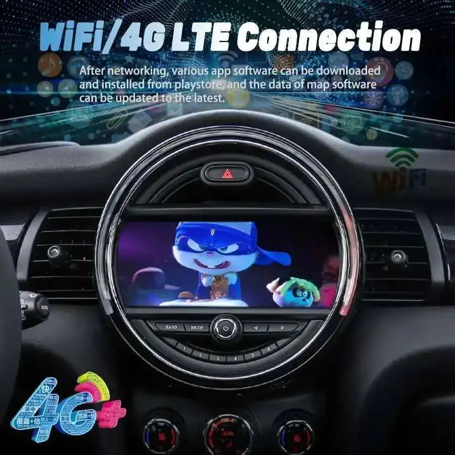 9" Android14 Wireless Carplay Car Radio For BMW Mini One 2017 F55 Cooper F56 Clubman F54 2015-2018 Multimedia Player 4G GPS Navi
9" Android14 Wireless Carplay Car Radio For BMW Mini One 2017 F55 Cooper F56 Clubman F54 2015-2018 Multimedia Player 4G GPS Navi