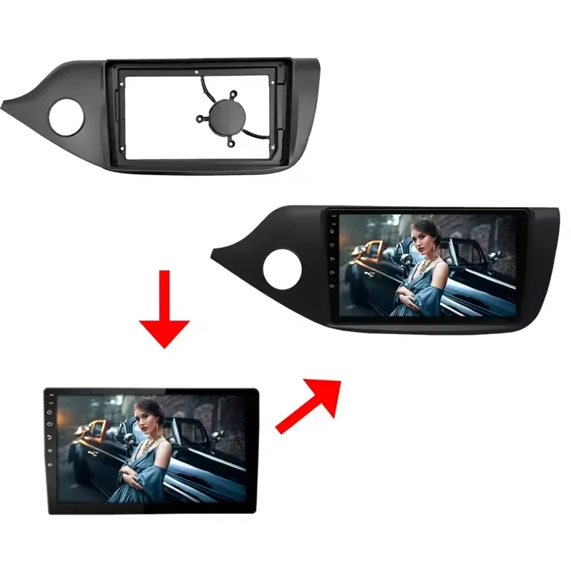 Android Car Radio Frame Kit For KIA CEED JD 2012-2016 Auto Stereo Center Console Holder Fascia Trim Bezel Faceplate
Android Car Radio Frame Kit For KIA CEED JD 2012-2016 Auto Stereo Center Console Holder Fascia Trim Bezel Faceplate