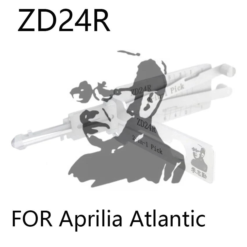 Lishi 2-In-1 LOCKSMITH TOOL ZD24R FOR Aprilia Atlantic FOR Derbi Predator FOR Derbi Atlantis FOR Derbi Mulhacen
Lishi 2-In-1 LOCKSMITH TOOL ZD24R FOR Aprilia Atlantic FOR Derbi Predator FOR Derbi Atlantis FOR Derbi Mulhacen