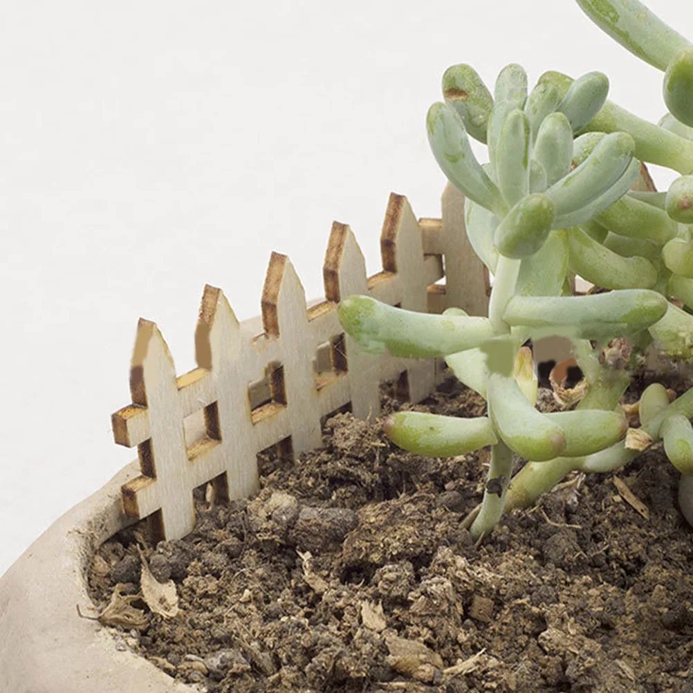 40Pcs Mini Fence Wooden Flexible Decorative DIY Fairy Garden Bonsai Micro Landscape Fence Ornament Bonsai Decor
40Pcs Mini Fence Wooden Flexible Decorative DIY Fairy Garden Bonsai Micro Landscape Fence Ornament Bonsai Decor