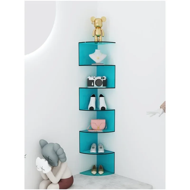 Nordic wall wall-mounted shelf, living room wall acrylic corner bookshelf, bedroom storage rack corner cabinet
Nordic wall wall-mounted shelf, living room wall acrylic corner bookshelf, bedroom storage rack corner cabinet