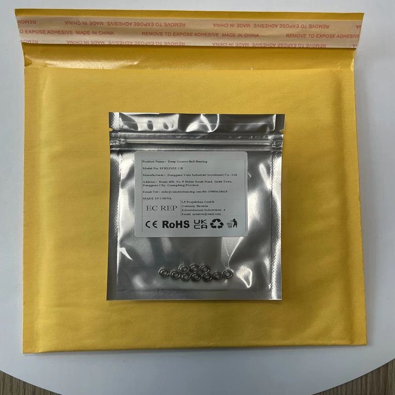10PCS SFR133ZZ CB 2.38x4.762x2.38 mm Flange Hybrid Ceramic Ball Bearings inch Flanged Ball Bearings RIF-3332ZZ
10PCS SFR133ZZ CB 2.38x4.762x2.38 mm Flange Hybrid Ceramic Ball Bearings inch Flanged Ball Bearings RIF-3332ZZ