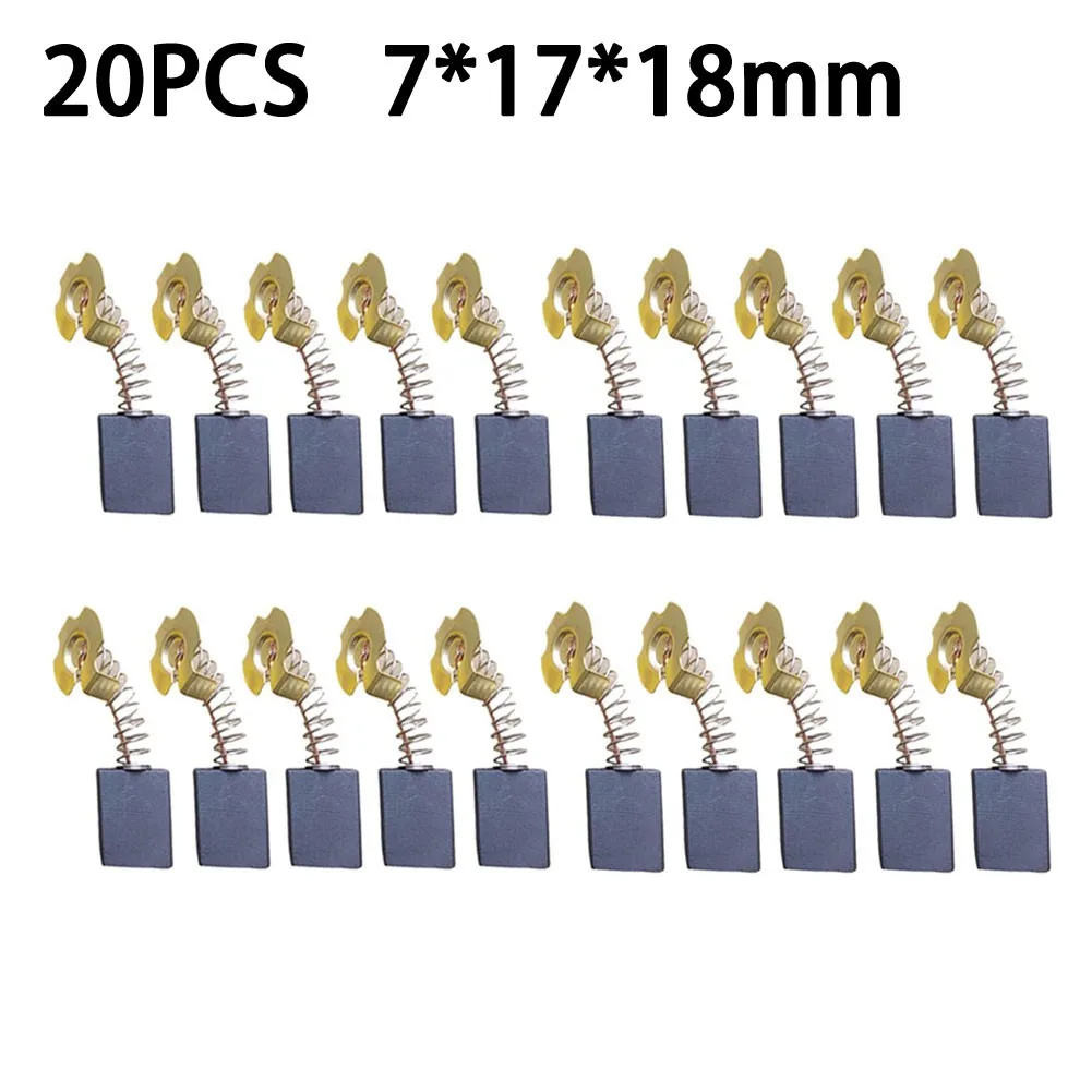 Tool Carbon Brushes Replacement Tools #44 20pieces Accessories Carbon & Metal Electric Fittings Kit Motors Parts
Tool Carbon Brushes Replacement Tools #44 20pieces Accessories Carbon & Metal Electric Fittings Kit Motors Parts