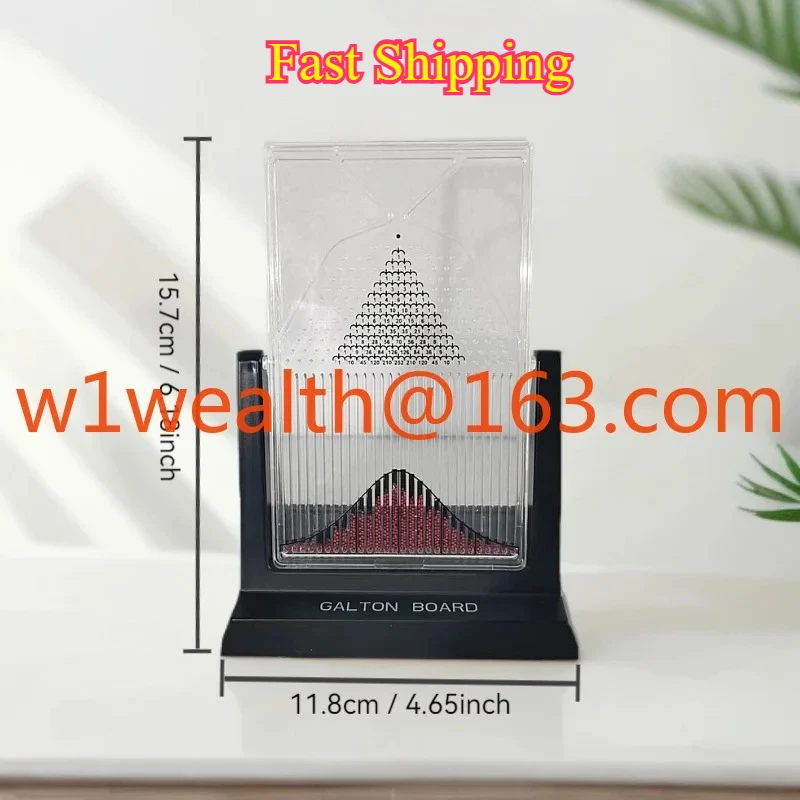 Galton normal distribution model, scientific desktop ornament teaching instrument
Galton normal distribution model, scientific desktop ornament teaching instrument