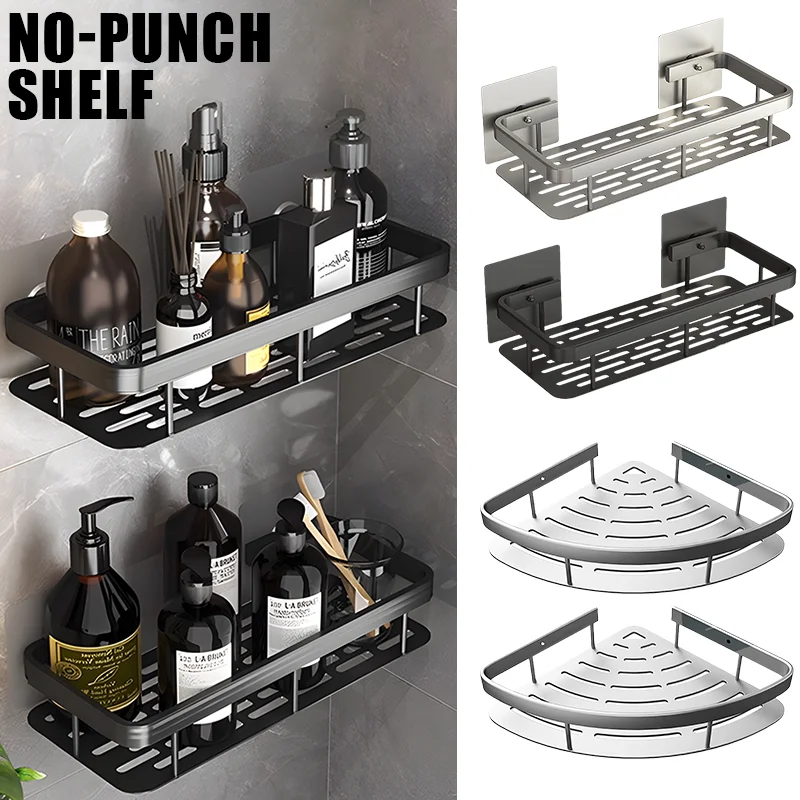 Kitchen Storage bathroom shelves Organizer Aluminum Alloy Shower Shelf Accessories Shampoo Rack multi-scenario No Drill Shelf
Kitchen Storage bathroom shelves Organizer Aluminum Alloy Shower Shelf Accessories Shampoo Rack multi-scenario No Drill Shelf