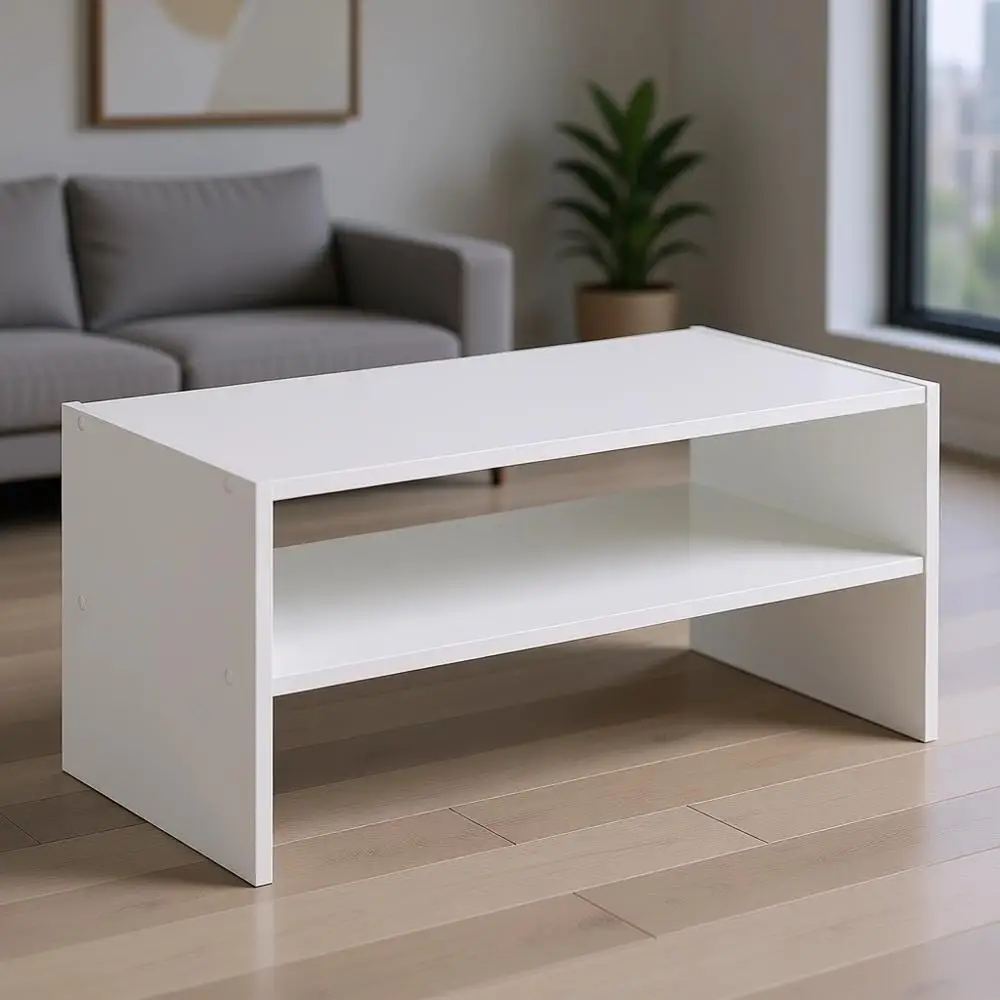 24 Stackable Horizontal Storage Organizer, White
24 Stackable Horizontal Storage Organizer, White