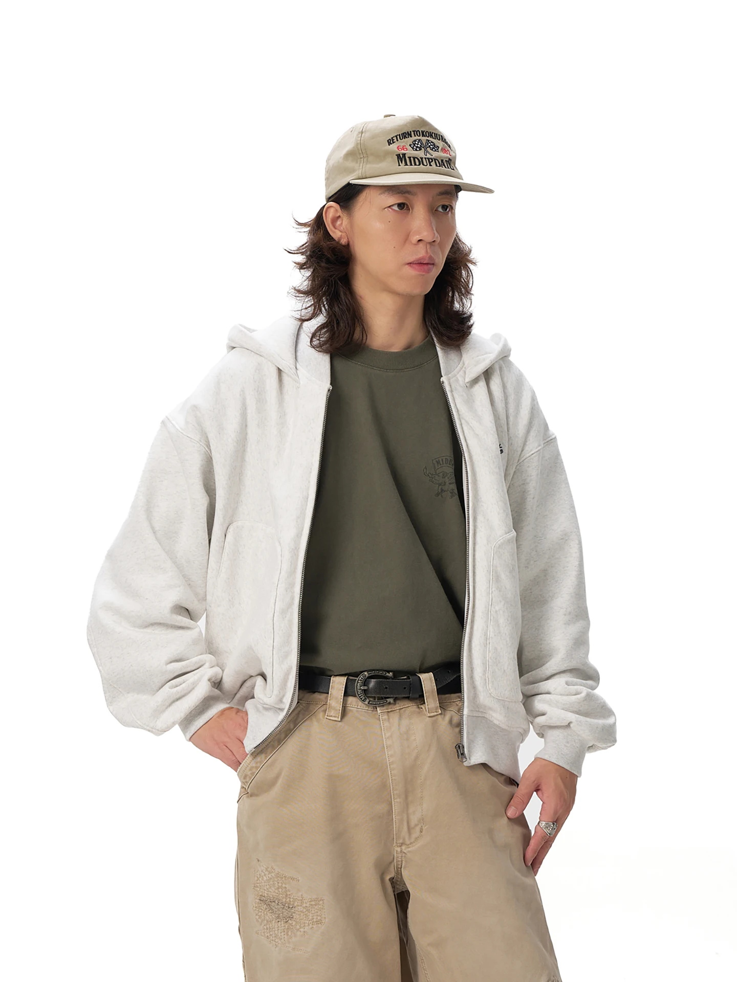 MIDUPDATE 2025 Autumn Winter Japanese Sle Loose Fit Hooded Fce Lined Cardigan Pure Cotton Warm Casual Men's Sweatirt
MIDUPDATE 2025 Autumn Winter Japanese Sle Loose Fit Hooded Fce Lined Cardigan Pure Cotton Warm Casual Men's Sweatirt