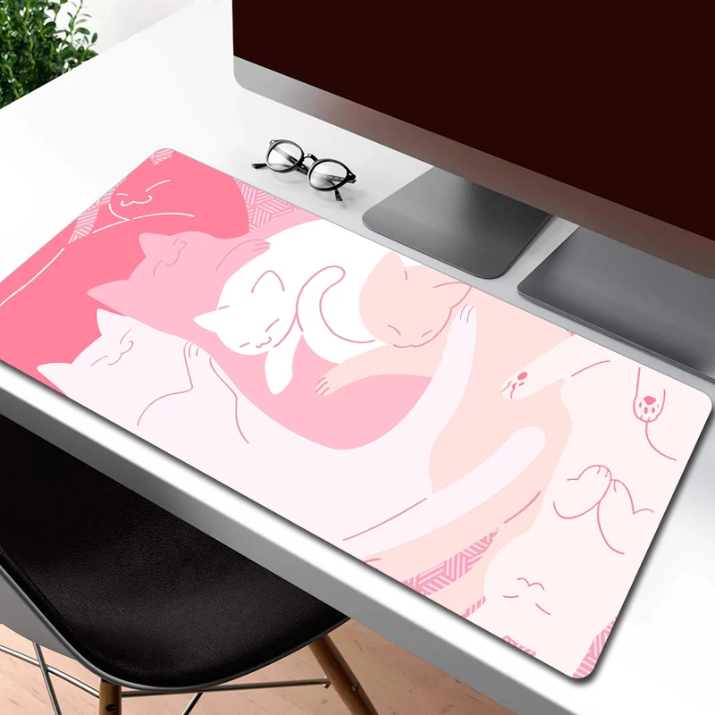 Mousepad Cat Kawaii Accessoires Cute Large Office Computer Mouse Pad Gamer Non-Slip HD Print Art Mouse Mat Big Otaku Table Mat
Mousepad Cat Kawaii Accessoires Cute Large Office Computer Mouse Pad Gamer Non-Slip HD Print Art Mouse Mat Big Otaku Table Mat