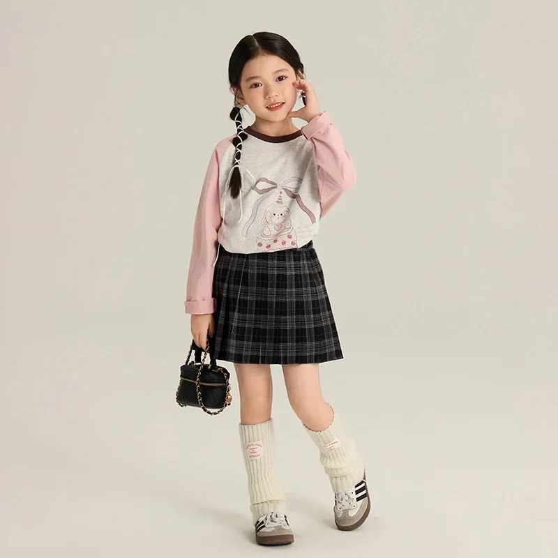 HoneyCherry Children's Cartoon Shoulder Long-sleeved T-shirt Autumn New Boys and Girls Loose Leisure with Bottoming Shirt
HoneyCherry Children's Cartoon Shoulder Long-sleeved T-shirt Autumn New Boys and Girls Loose Leisure with Bottoming Shirt