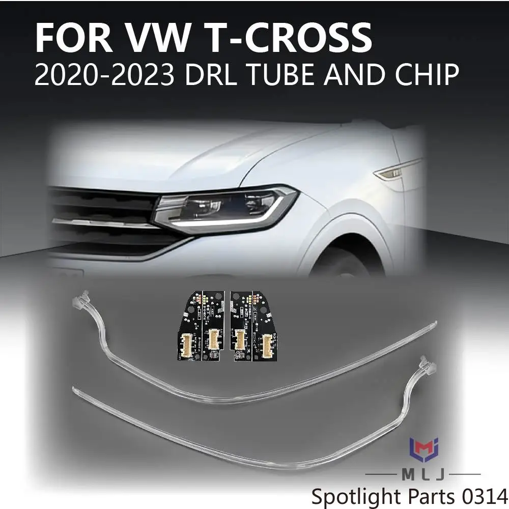 For VW T-cross Tacqua 2020-2023 White Headlight Angel Eye Board Light Guide Plate DRL Tube Light Source Chip Car Accessories
For VW T-cross Tacqua 2020-2023 White Headlight Angel Eye Board Light Guide Plate DRL Tube Light Source Chip Car Accessories