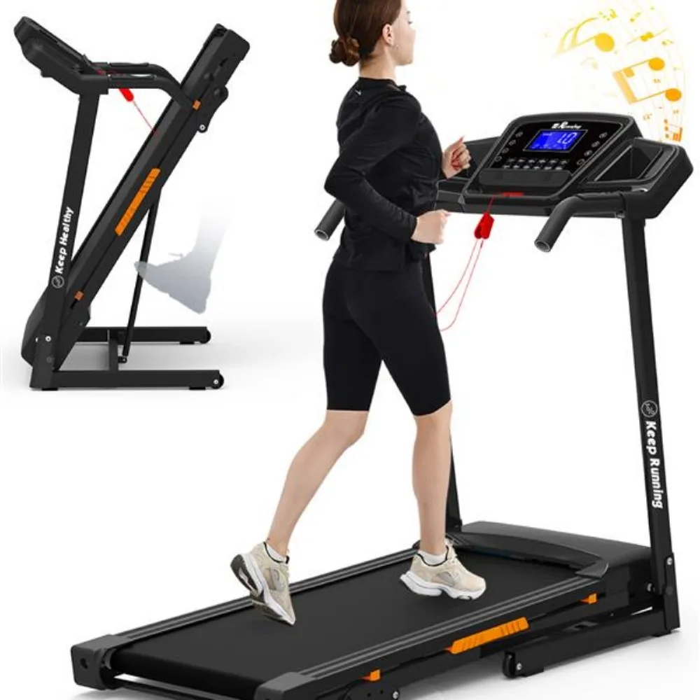 Foldable Treadmill with Incline Folding Treadmill for Home Electric Treadmill Handrail Controls Speed Pulse Monitor Treadmills
Foldable Treadmill with Incline Folding Treadmill for Home Electric Treadmill Handrail Controls Speed Pulse Monitor Treadmills