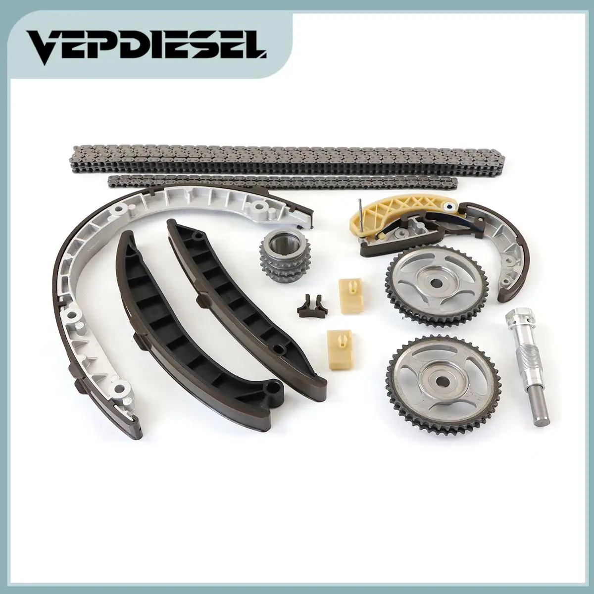 1 set Engine Timing Chain Tensioner Guides Kit for Porsche Cayenne Panamera Macan S GTS 3.6L V6 2013-2020 OE# 94810516910
1 set Engine Timing Chain Tensioner Guides Kit for Porsche Cayenne Panamera Macan S GTS 3.6L V6 2013-2020 OE# 94810516910