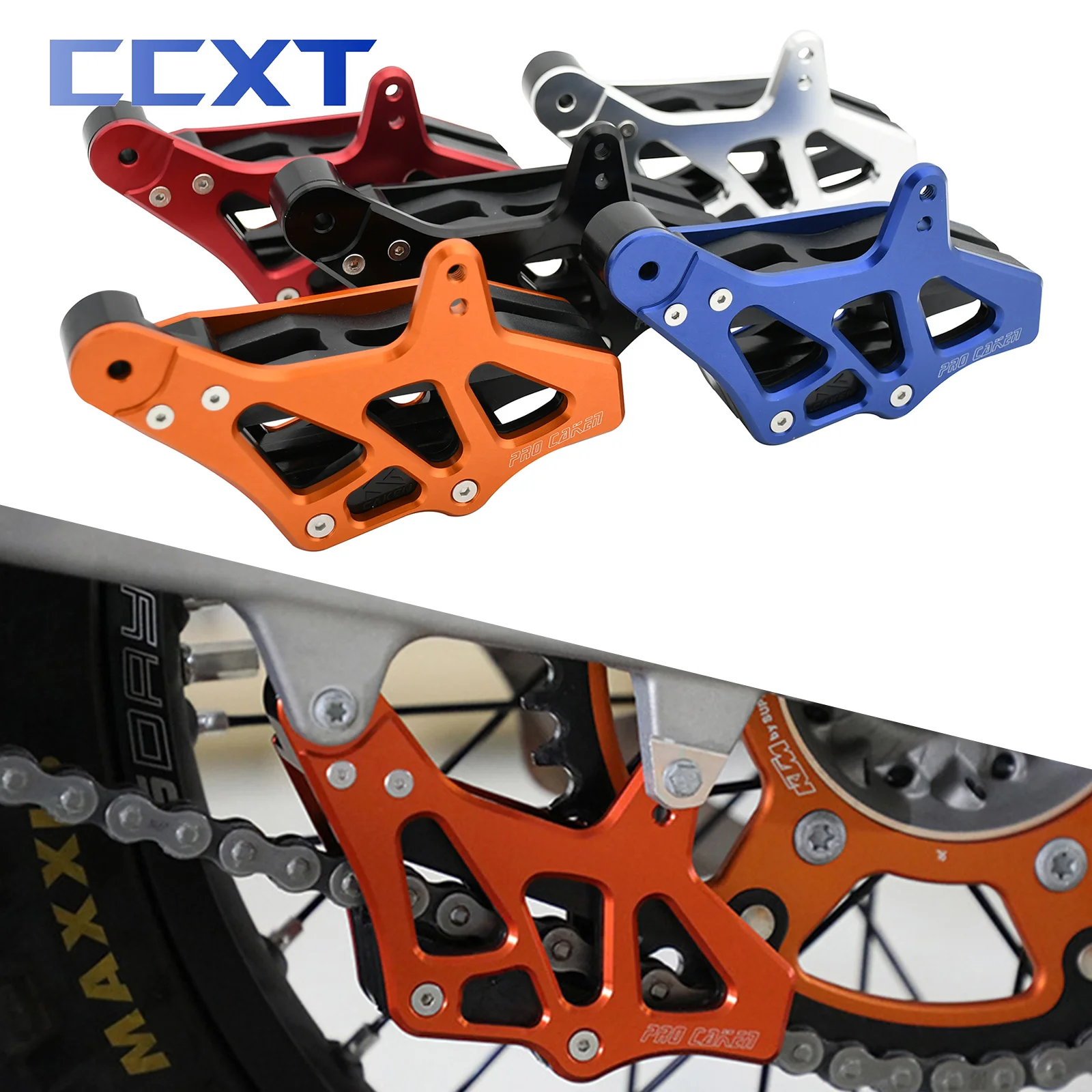 Motorcycle Aluminum Chain Guide Guard For KTM SX SXF EXC EXCF XC XCW XCF TPI SMC/R For Husqvarna FC TC FE TE FS FX TX 2007-2022
Motorcycle Aluminum Chain Guide Guard For KTM SX SXF EXC EXCF XC XCW XCF TPI SMC/R For Husqvarna FC TC FE TE FS FX TX 2007-2022