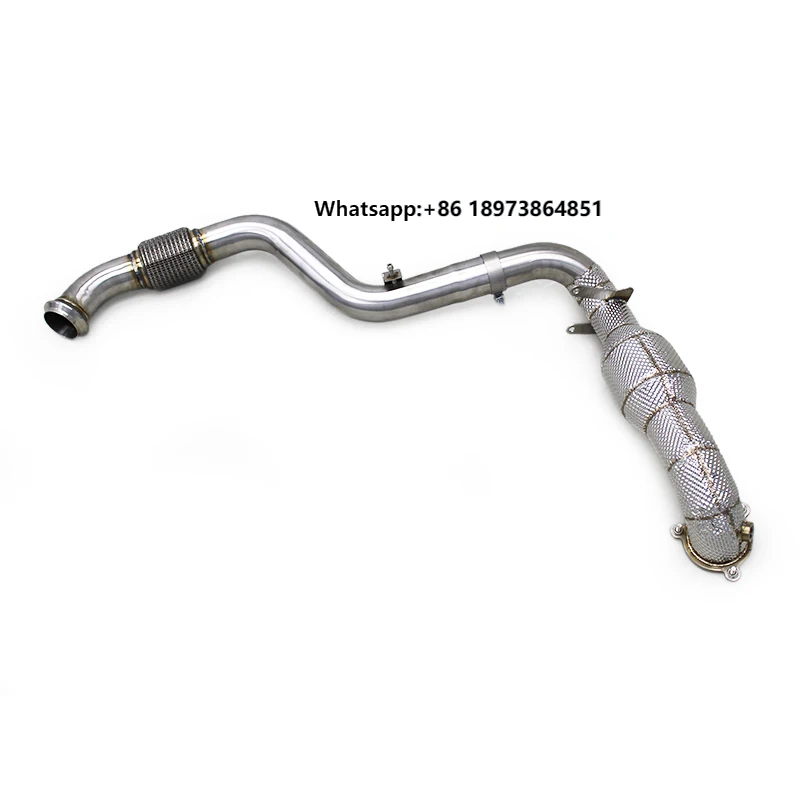 Exhaust Downpipe for CLA250 2.0T 2014-2021 System Stainless Steel High Flow Catted Downpipe Car Exhaust System
Exhaust Downpipe for CLA250 2.0T 2014-2021 System Stainless Steel High Flow Catted Downpipe Car Exhaust System