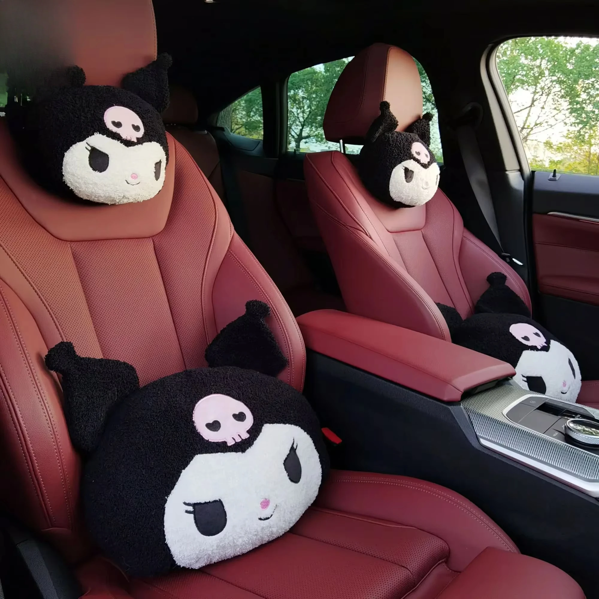 Sanrio Cartoon Kuromi Car Neck Pillow Waist Support Car Seat Pillow Cute Plush 4 Seasons Universal Ladies Car Accessories
Sanrio Cartoon Kuromi Car Neck Pillow Waist Support Car Seat Pillow Cute Plush 4 Seasons Universal Ladies Car Accessories