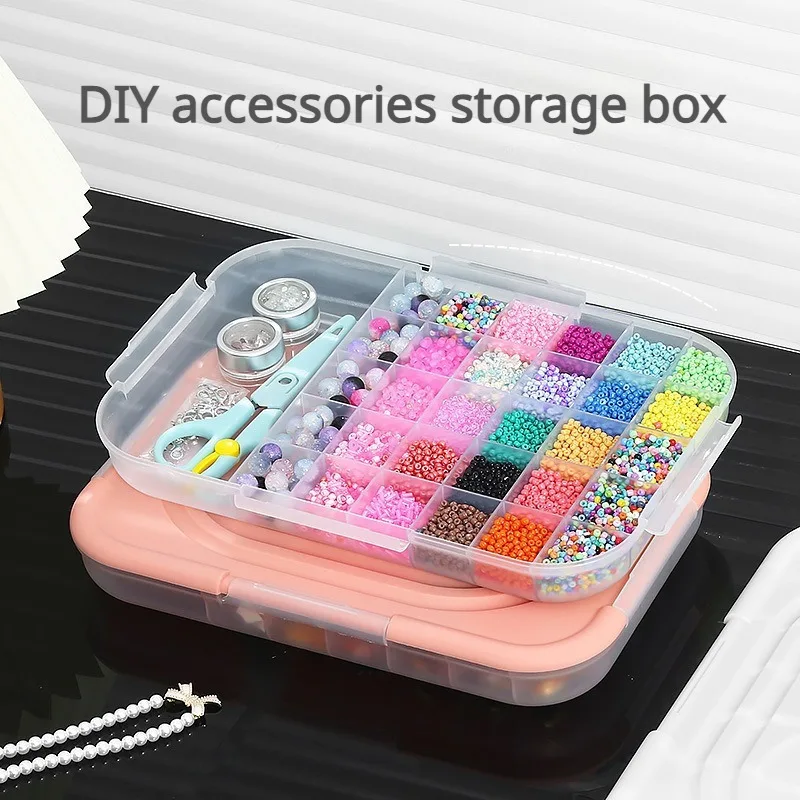 1pc Plastic Multi-function Storage Box, Large Capacity Desktop Storage Box, DIY Jewelry Making Accessories Organizer Box
1pc Plastic Multi-function Storage Box, Large Capacity Desktop Storage Box, DIY Jewelry Making Accessories Organizer Box