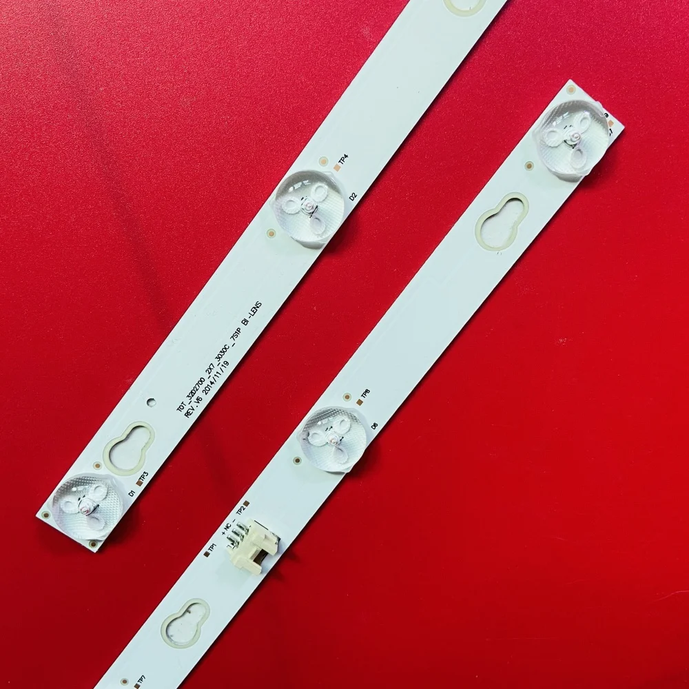 2pcs LED Backlight strip for TELLFUNKEN TF-LED32S19 TCL 32S3750 32S3800 32HR330M07A2 V2 LVW320CSOT 32D2700 YHA-4C-LB320T-YHL
2pcs LED Backlight strip for TELLFUNKEN TF-LED32S19 TCL 32S3750 32S3800 32HR330M07A2 V2 LVW320CSOT 32D2700 YHA-4C-LB320T-YHL