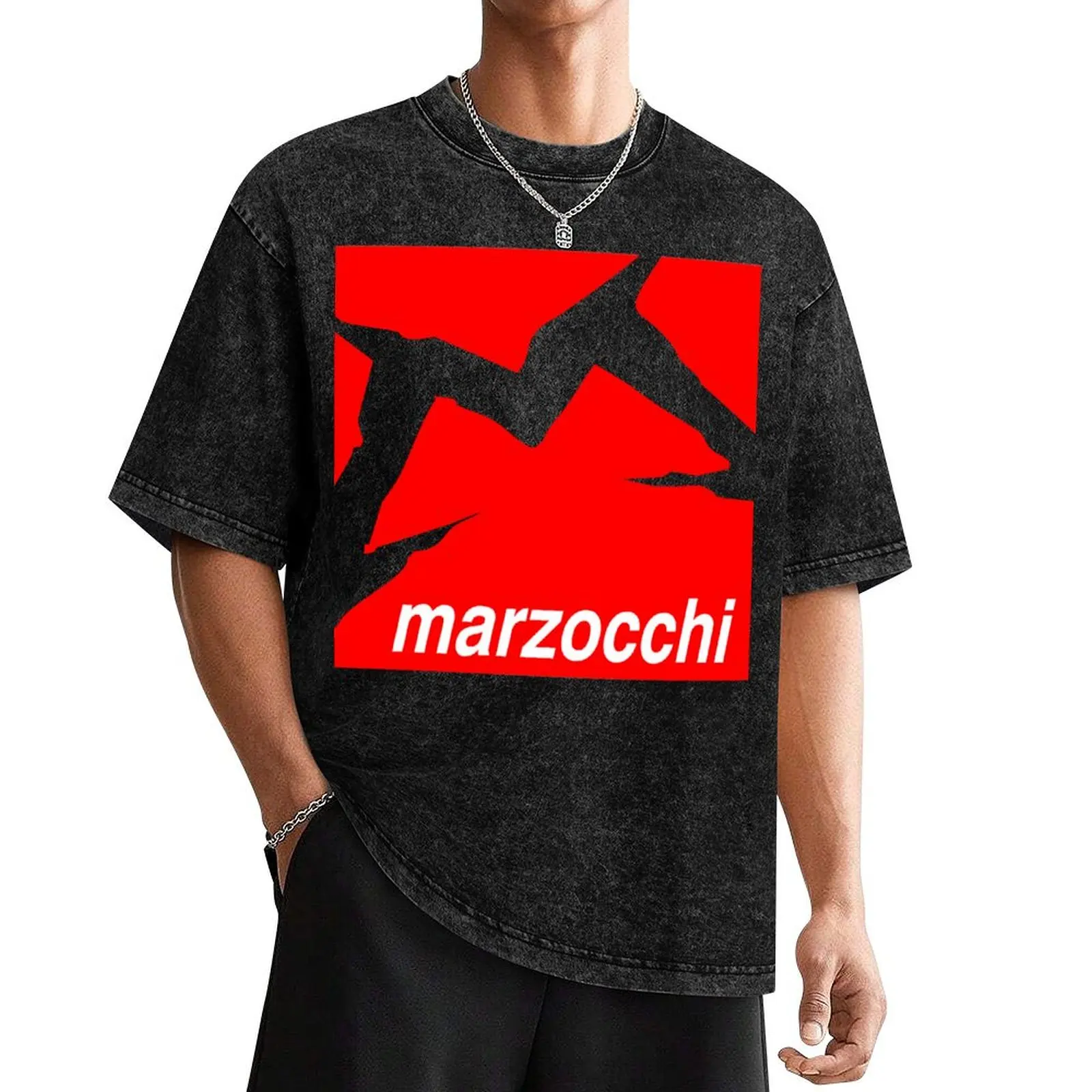 Marzocchi Essential T-Shirt quick-drying street wear tees vintage clothes mens graphic t-shirts big and tall
Marzocchi Essential T-Shirt quick-drying street wear tees vintage clothes mens graphic t-shirts big and tall