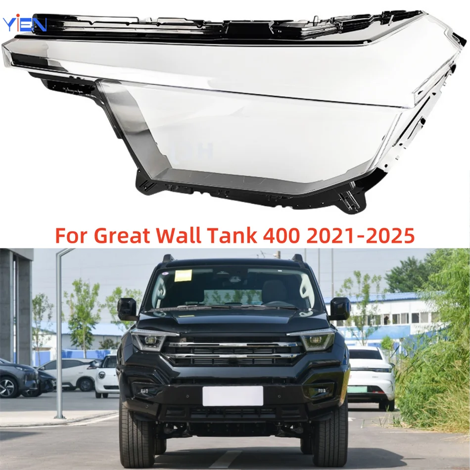 For Great Wall Tank 400 2021 2022 2023 2024 2025 Car Acesssories Glass Headlight It has good transparency and light transmission
For Great Wall Tank 400 2021 2022 2023 2024 2025 Car Acesssories Glass Headlight It has good transparency and light transmission