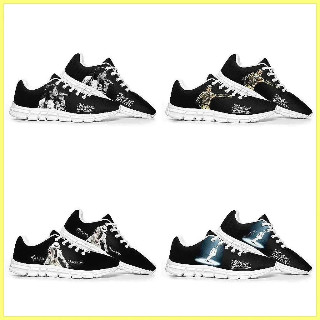 Michael Jackson Custom Sneakers for Men & Women, Pop Singer Dance Sports Shoes High Quality Couples
Michael Jackson Custom Sneakers for Men & Women, Pop Singer Dance Sports Shoes High Quality Couples