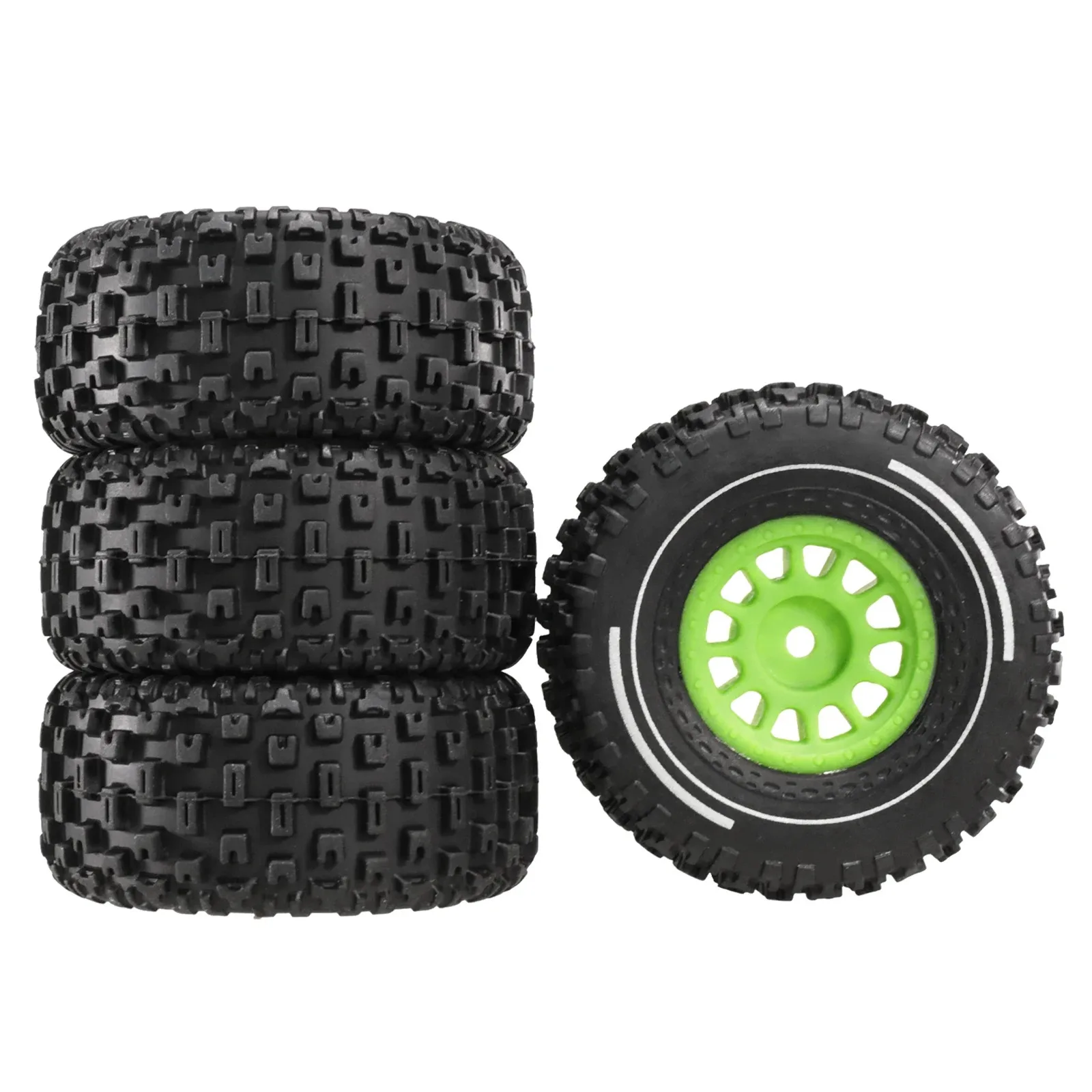4pcs 65mm Rubber Tire 12mm Hex Wheel Tyre for 1/14 MJX HYPER GO 14301 14302 14303 RC Car Upgrade Parts
4pcs 65mm Rubber Tire 12mm Hex Wheel Tyre for 1/14 MJX HYPER GO 14301 14302 14303 RC Car Upgrade Parts