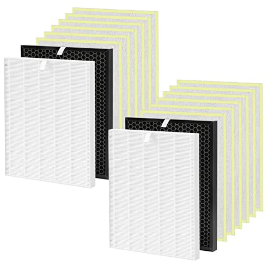 HR900 Filter Replacement Kit Compatible with Winix HR900 Purifier, Replaces Part # 1712-0093-00 Filter T and 1712-0094-00 U, 2
HR900 Filter Replacement Kit Compatible with Winix HR900 Purifier, Replaces Part # 1712-0093-00 Filter T and 1712-0094-00 U, 2