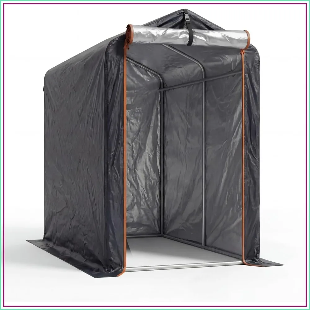 Bike Tent Outdoor Storage Shed, Waterproof 420D Oxford Fabric, 3'x6'x5' for 2 Bikes
Bike Tent Outdoor Storage Shed, Waterproof 420D Oxford Fabric, 3'x6'x5' for 2 Bikes