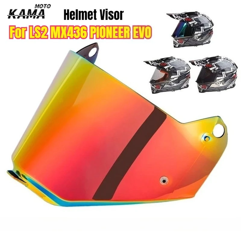 For LS2 PIONEER EVO Off-road Motorcycle Helmet Windshield Lens,MX436 Helmet Transparent Lens Silver Sunshade Visera Casco Moto
For LS2 PIONEER EVO Off-road Motorcycle Helmet Windshield Lens,MX436 Helmet Transparent Lens Silver Sunshade Visera Casco Moto