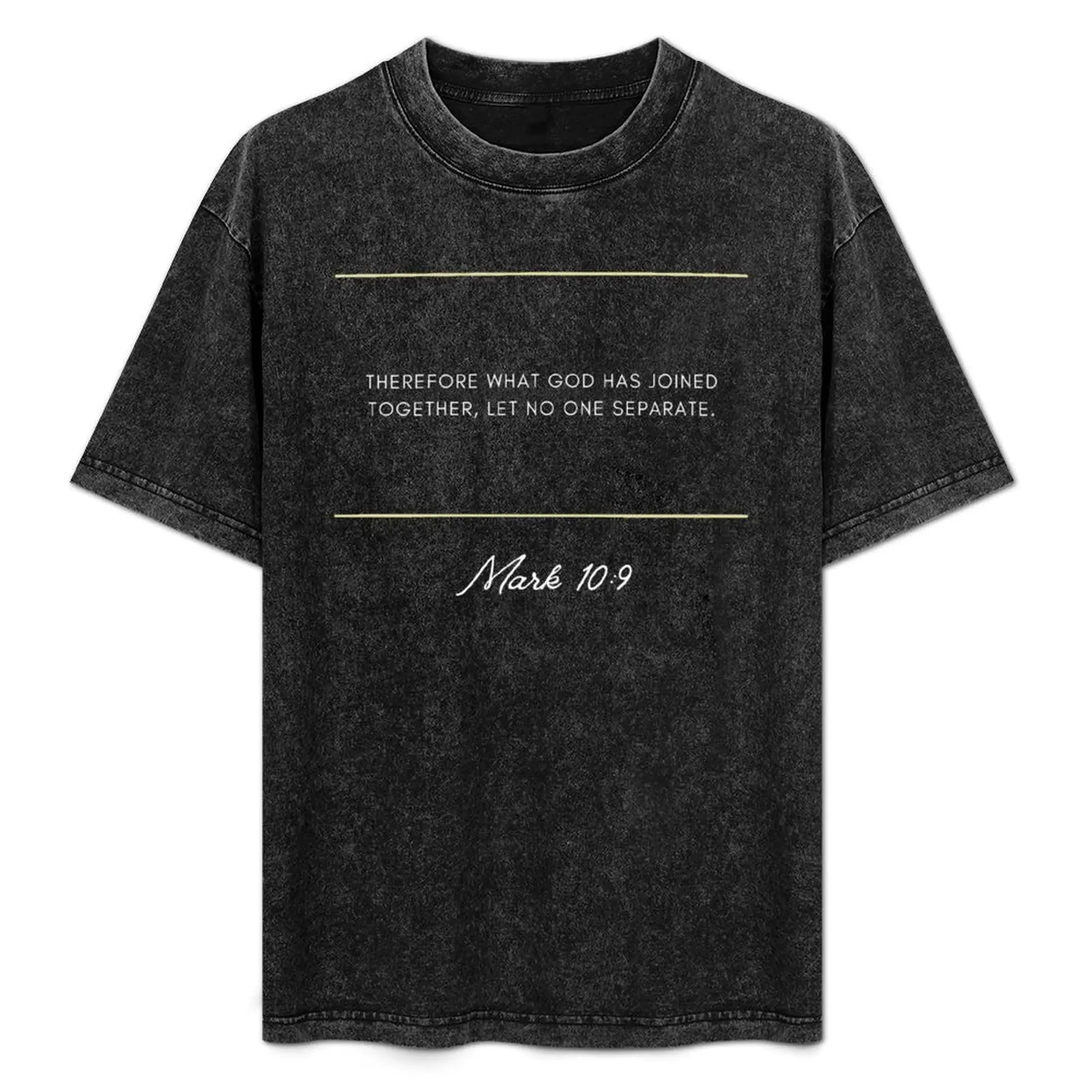 Verse Mark 10:9 T-Shirt summer tops basketball graphic tees graphic shirts mens t shirts
Verse Mark 10:9 T-Shirt summer tops basketball graphic tees graphic shirts mens t shirts