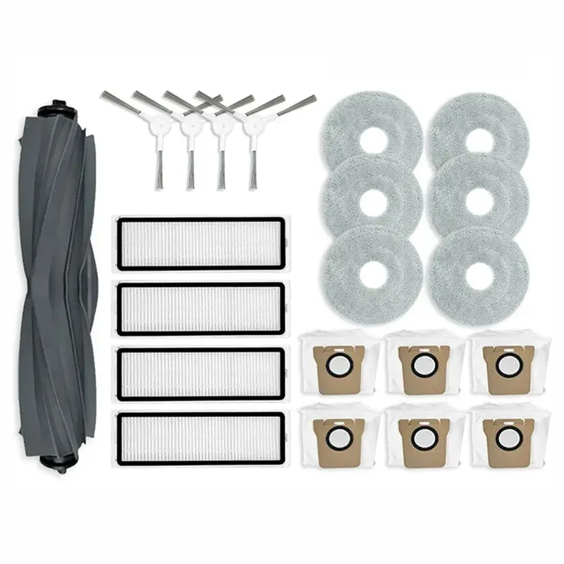 A95G для Dreame L10s Ultra/L10 Ultra робот-пылесос, основная боковая щетка, фильтр Hepa, швабра, тканевый мешок для пыли, аксессуары
A95G для Dreame L10s Ultra/L10 Ultra робот-пылесос, основная боковая щетка, фильтр Hepa, швабра, тканевый мешок для пыли, аксессуары