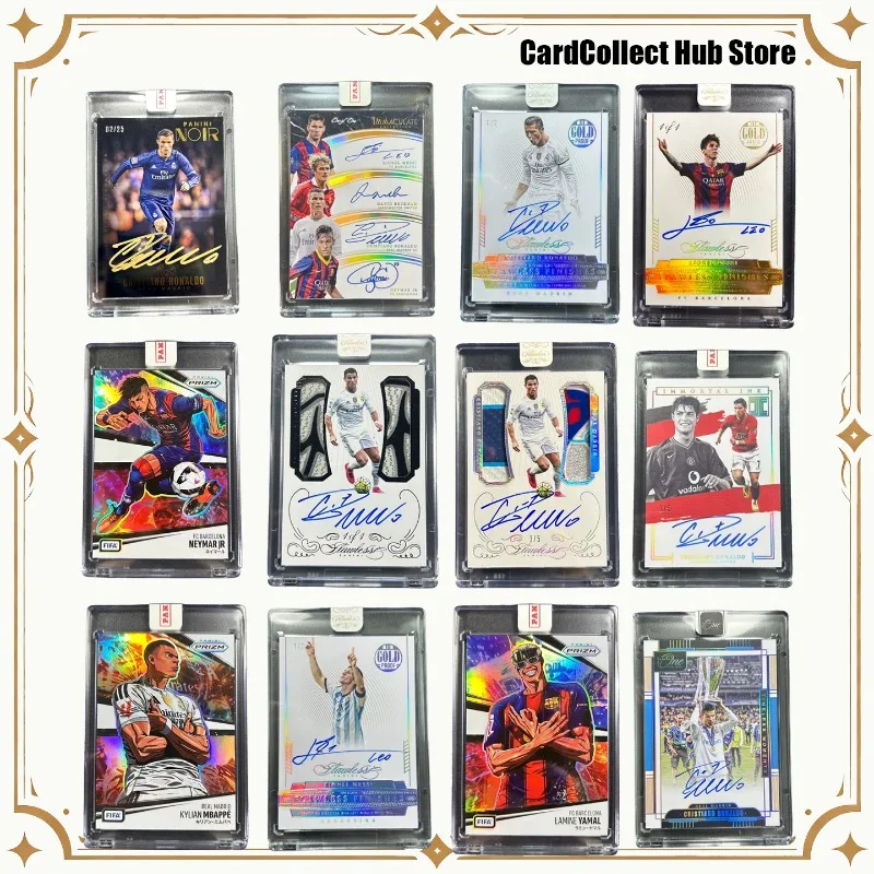 DIY Handmade Soccer Star Replica Cards Messi Ronaldo Yamal Mbappe Haaland Collectible Cards Hot Sale Trending for Football Fans
DIY Handmade Soccer Star Replica Cards Messi Ronaldo Yamal Mbappe Haaland Collectible Cards Hot Sale Trending for Football Fans