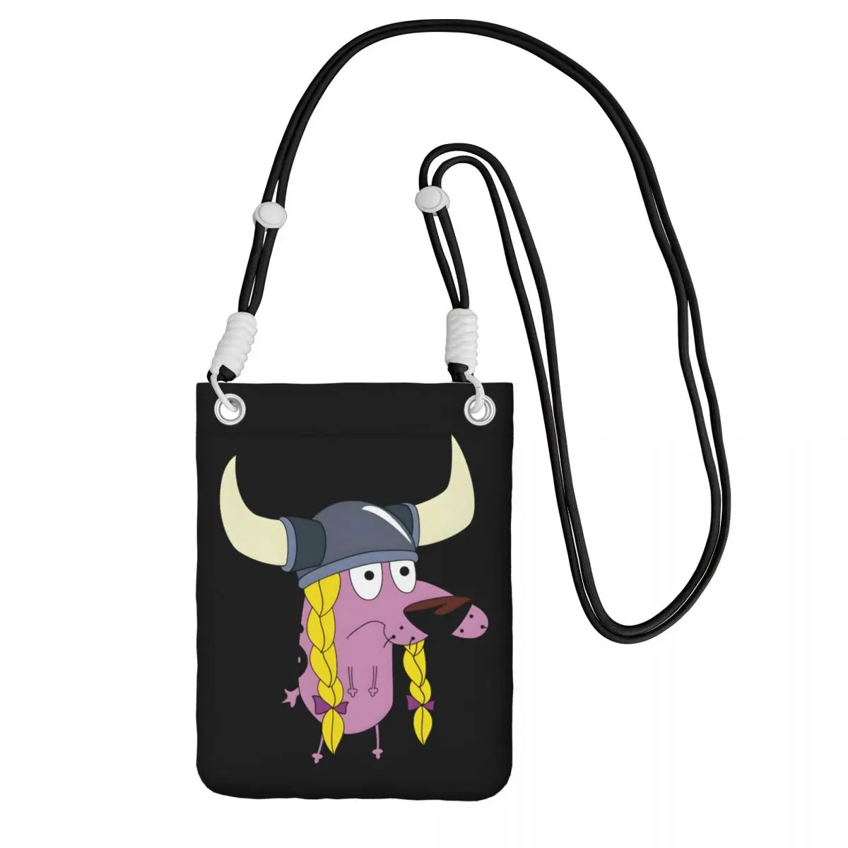 Custom C-Courage The Cowardly Dog Carry A Mobile Phone Bag Diagonally Women Men Dog Cartoon Mobile Phone Bag Phone Money Pouch
Custom C-Courage The Cowardly Dog Carry A Mobile Phone Bag Diagonally Women Men Dog Cartoon Mobile Phone Bag Phone Money Pouch
