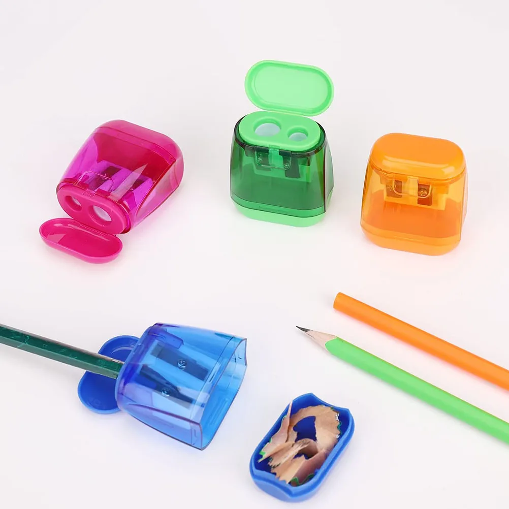 4Pcs Manual Colored Pencil Sharpeners Fast Sharpening Bright Colors Plastic Students Essentials
4Pcs Manual Colored Pencil Sharpeners Fast Sharpening Bright Colors Plastic Students Essentials