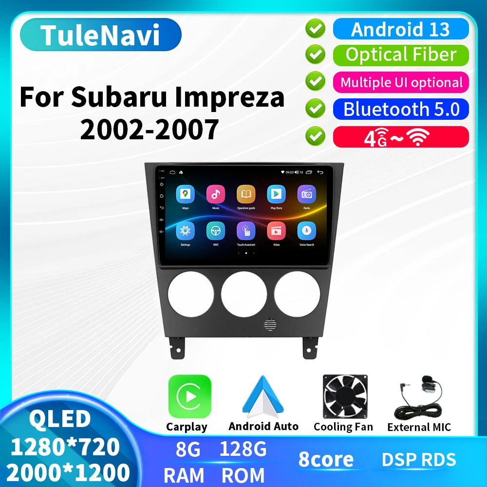 Car Multimedia Radio Android 13 For Subaru Impreza GD GG 2002 2003 2004 2005 2006 2007 Video Player GPS WiFi BT Audio 2 Din DVD
Car Multimedia Radio Android 13 For Subaru Impreza GD GG 2002 2003 2004 2005 2006 2007 Video Player GPS WiFi BT Audio 2 Din DVD