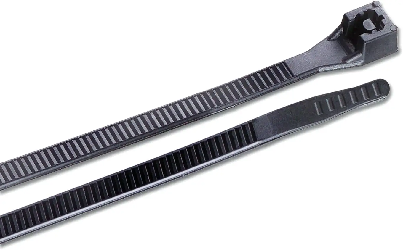 11" Heavy Duty Cable Ties, 50 lb, UV Resistant Nylon Zip Ties for Indoor/Outdoor Use, 100 Pack
11" Heavy Duty Cable Ties, 50 lb, UV Resistant Nylon Zip Ties for Indoor/Outdoor Use, 100 Pack