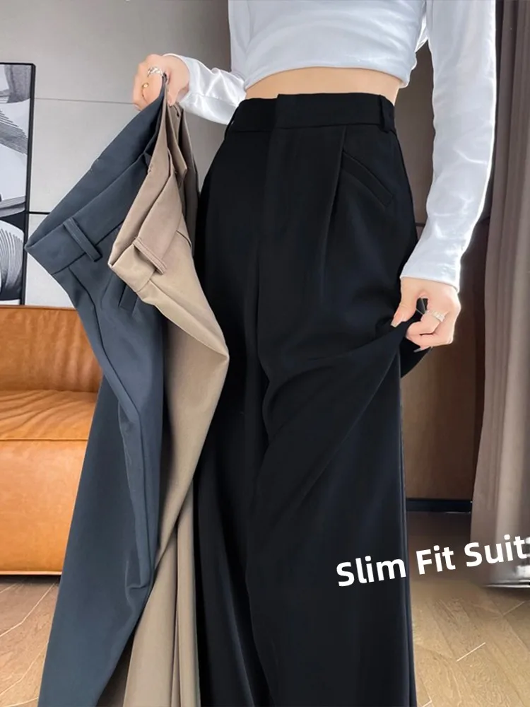 High Waist Straight Leg Suit Pants Women's Loose Fitting Casual Wide Leg Trousers Autumn New Sle Premium Quali Slimming D...
High Waist Straight Leg Suit Pants Women's Loose Fitting Casual Wide Leg Trousers Autumn New Sle Premium Quali Slimming D...
