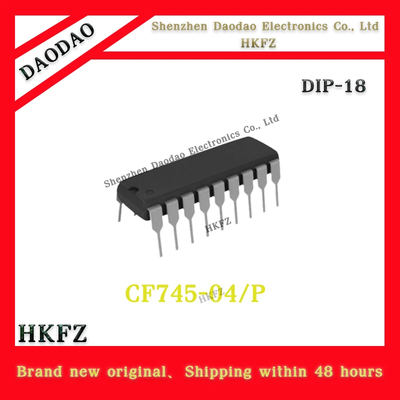 CF745-04/P CF745 04 P DIP-18 Dual in-line microcontroller chip IC new original
CF745-04/P CF745 04 P DIP-18 Dual in-line microcontroller chip IC new original